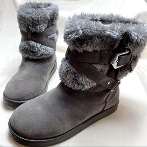 Guess Alixa Faux Fur Short Winter Boots